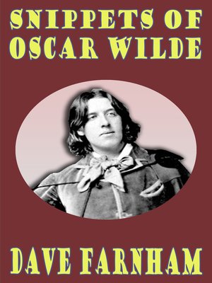 cover image of Snippets of Oscar Wilde